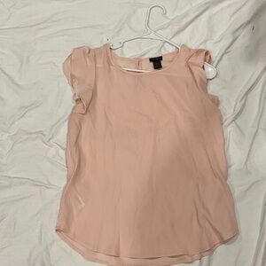 Ann Taylor Blush Pink Blouse